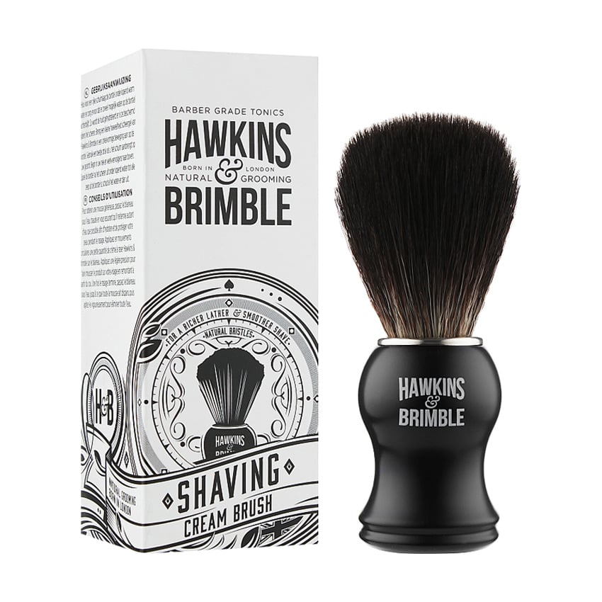 Помазок для гоління Hawkins &amp; Brimble Synthetic Shaving Brush з синтетичною щетиною